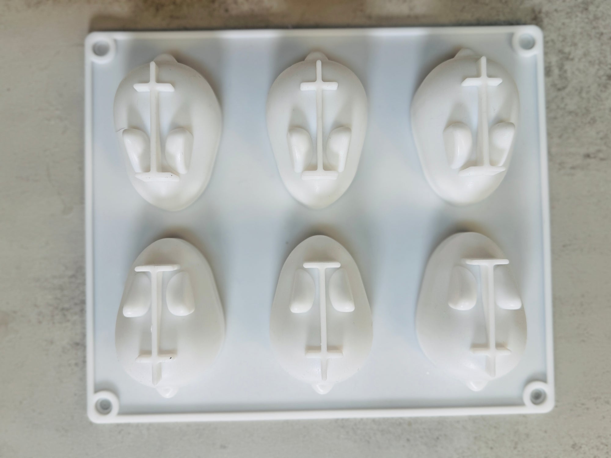 Hop Little Bunny Mold (6 small bunnies in one mold)