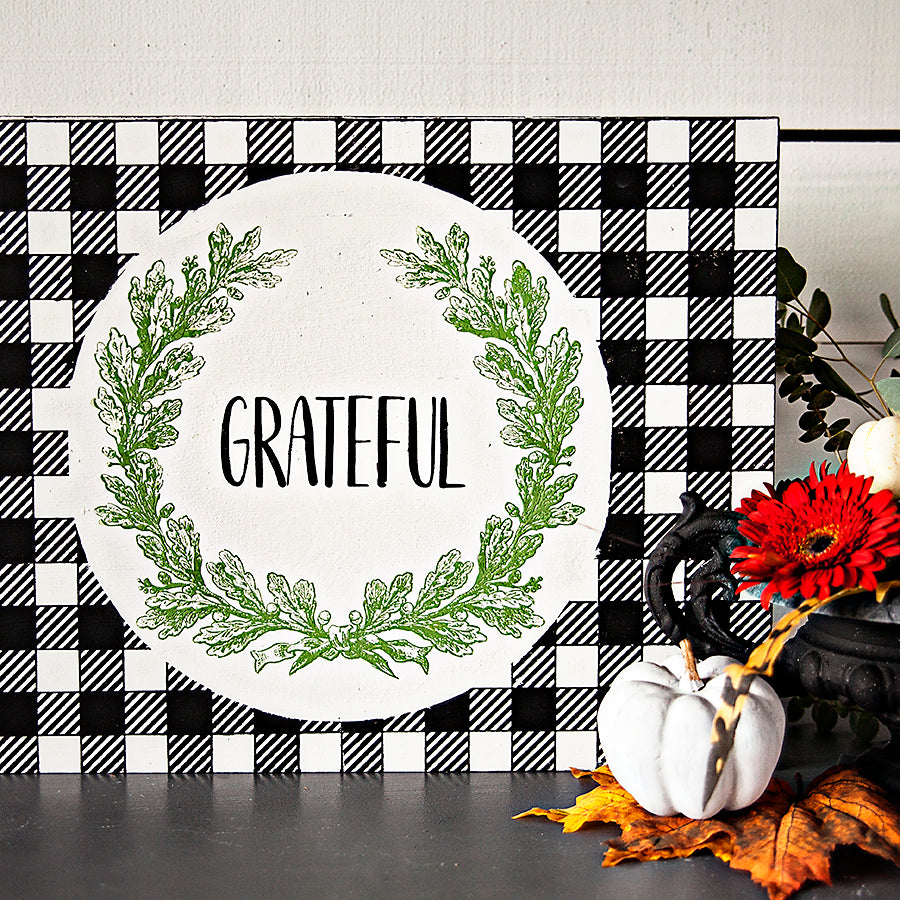 Gingham - Mesh Stencil 12x12