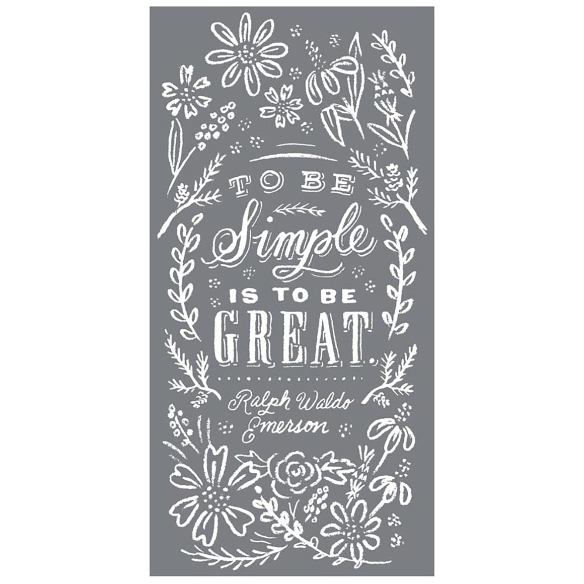 Simple - Mesh Stencil 12x24