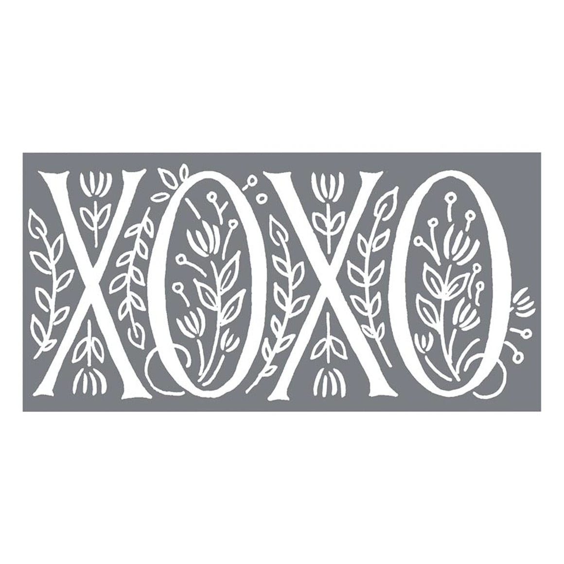 XOXO - Mesh Stencil 12x24