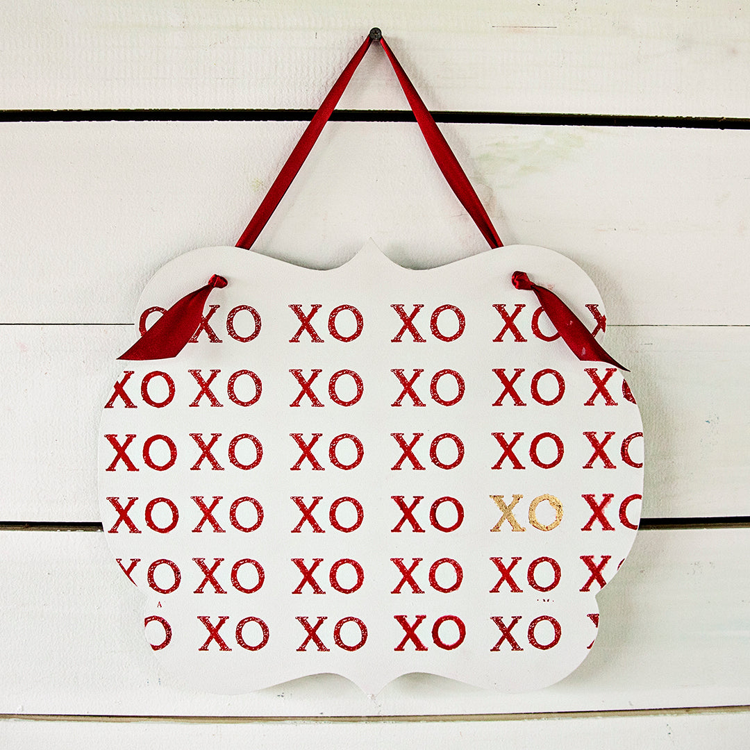 XOXO Pattern - Mesh Stencil 9x12