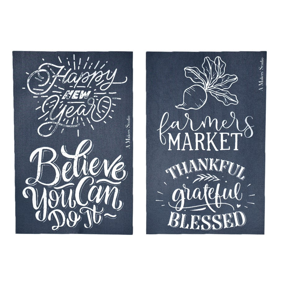 Farmer's Market - Mesh Stencil 2 pack 5.5x8.5