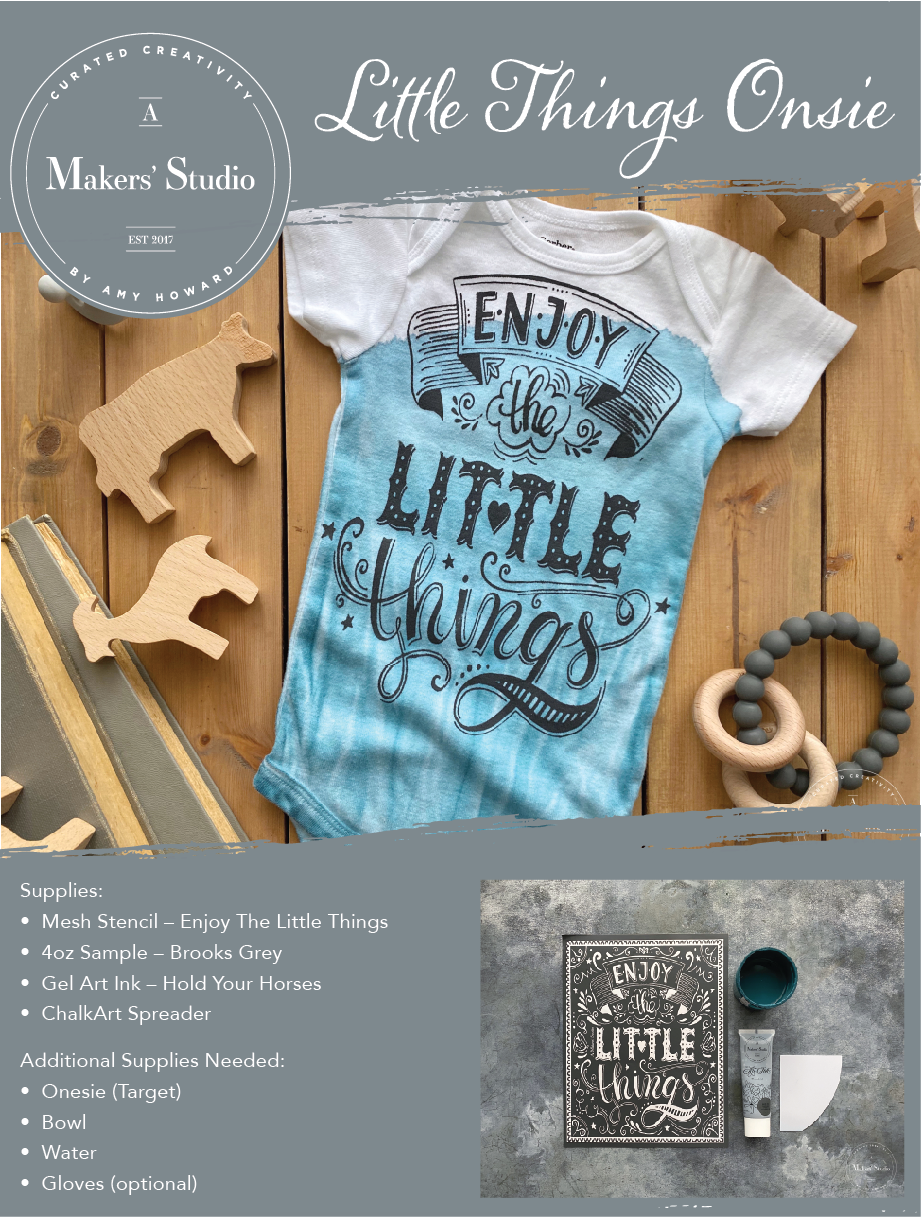 Little Things Onesie Project