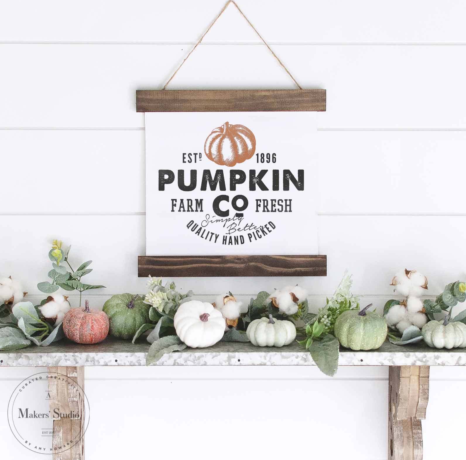 Pumpkin Co - Mesh Stencil 12x18