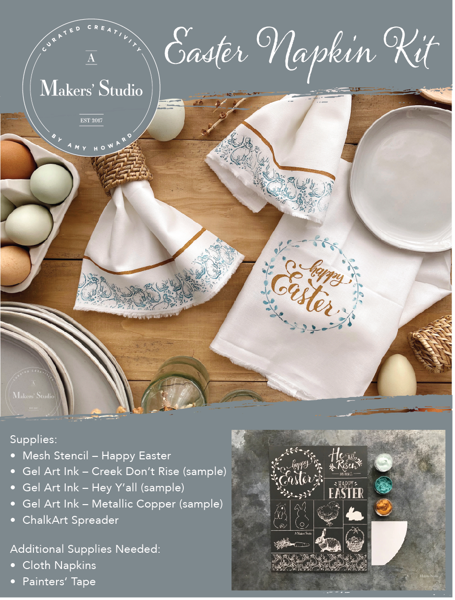 Easter Napkin Kit