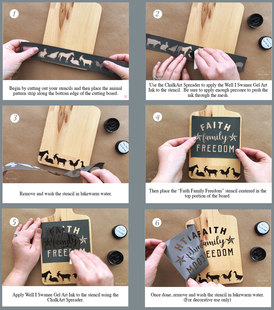 Faith Family Freedom Board Kit